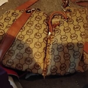 Michael Kors Tan and Brown Women's Bag
